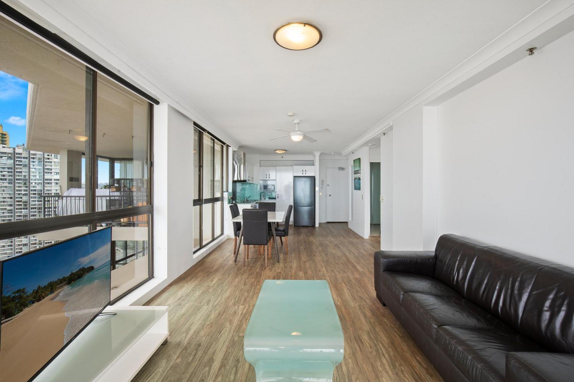 Capricorn One Beachside Holiday Apartments - Official Gold Coast Exterior foto